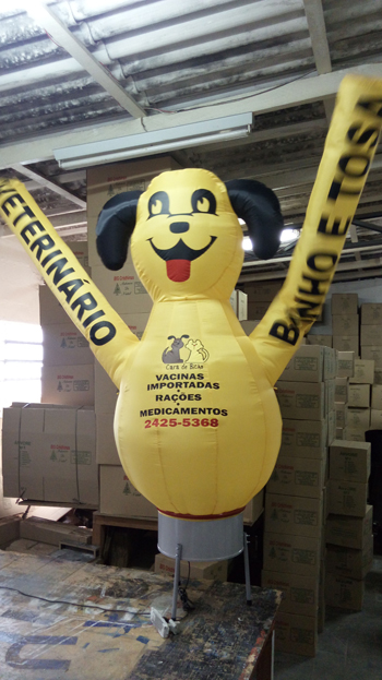 Cachorro gordo Inflável - 11
